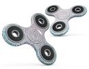 Vivid Blue Gradiant Swirl Full-Body Fidget Spinner Skin-Kit
