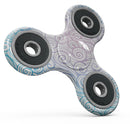 Vivid Blue Gradiant Swirl Full-Body Fidget Spinner Skin-Kit