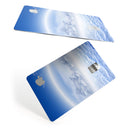 Vivid Blue Reflective Clouds on the Horizon - Premium Protective Decal Skin-Kit for the Apple Credit Card