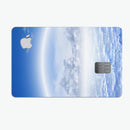 Vivid Blue Reflective Clouds on the Horizon - Premium Protective Decal Skin-Kit for the Apple Credit Card