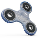 Vivid Blue Reflective Clouds on the Horizon Full-Body Fidget Spinner Skin-Kit