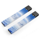Vivid Blue Reflective Clouds on the Horizon - Premium Decal Protective Skin-Wrap Sticker compatible with the Juul Labs vaping device