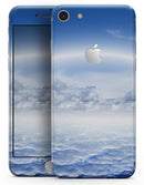 Vivid Blue Reflective Clouds on the Horizon - Skin-kit for the iPhone 8 or 8 Plus