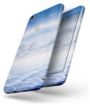 Vivid Blue Reflective Clouds on the Horizon - Skin-kit for the iPhone 8 or 8 Plus
