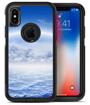 Vivid Blue Reflective Clouds on the Horizon - iPhone X OtterBox Case & Skin Kits