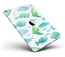 Vivid Blue Watercolor Sea Creatures - iPad Pro 97 - View 1.jpg