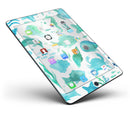 Vivid Blue Watercolor Sea Creatures V2 - iPad Pro 97 - View 4.jpg