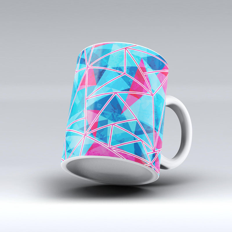 The-Vivid-Blue-and-Pink-Sharp-Shapes-ink-fuzed-Ceramic-Coffee-Mug