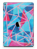 Vivid Blue and Pink Sharp Shapes - iPad Pro 97 - View 3.jpg