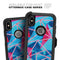Vivid Blue and Pink Sharp Shapes - Skin Kit for the iPhone OtterBox Cases