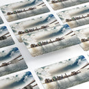 Vivid Cloudy Sky Over The City Skyline - Premium Protective Decal Skin-Kit for the Apple Credit Card