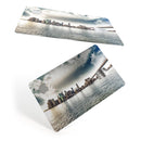 Vivid Cloudy Sky Over The City Skyline - Premium Protective Decal Skin-Kit for the Apple Credit Card