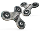 Vivid Cloudy Sky Over The City Skyline Full-Body Fidget Spinner Skin-Kit