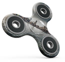 Vivid Cloudy Sky Over The City Skyline Full-Body Fidget Spinner Skin-Kit