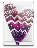 Vivid Colorful Chevron Water Heart - iPad Pro 97 - View 6.jpg