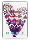 Vivid Colorful Chevron Water Heart - iPad Pro 97 - View 8.jpg