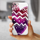 Vivid Colorful Chevron Water Heart iPhone 6/6s or 6/6s Plus 2-Piece Hybrid INK-Fuzed Case