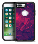 Vivid Fuchsia Geometric Triangles - iPhone 7 Plus/8 Plus OtterBox Case & Skin Kits