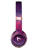 Vivid Fuchsia Geometric Triangles Full-Body Skin Kit for the Beats by Dre Solo 3 Wireless Headphones