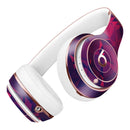 Vivid Fuchsia Geometric Triangles Full-Body Skin Kit for the Beats by Dre Solo 3 Wireless Headphones