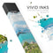 Vivid Paradise - Premium Decal Protective Skin-Wrap Sticker compatible with the Juul Labs vaping device