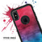 Vivid Pink 869 Absorbed Watercolor Texture - Skin Kit for the iPhone OtterBox Cases