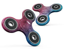 Vivid Pink 869 Absorbed Watercolor Texture Full-Body Fidget Spinner Skin-Kit