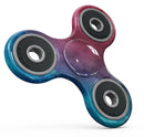 Vivid Pink 869 Absorbed Watercolor Texture Full-Body Fidget Spinner Skin-Kit