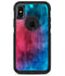 Vivid Pink 869 Absorbed Watercolor Texture - iPhone X OtterBox Case & Skin Kits