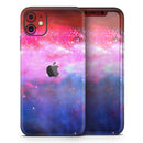 Vivid Pink and Blue Space - Protective Skin Wrap & Decal – Compatible with iPhone SE to iPhone 17 Pro Max (All Models)