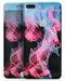 Vivid Pink and Teal liquid Cloud - Skin-kit for the iPhone 8 or 8 Plus