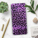 Vivid Purple Leopard Print - Skin-Kit for the Samsung Galaxy S-Series S20, S20 Plus, S20 Ultra , S10 & others (All Galaxy Devices Available)