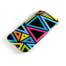 Vivid Retro Overlap iPhone 6/6s or 6/6s Plus 2-Piece Hybrid INK-Fuzed Case