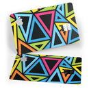 Vivid Retro Overlap - Premium Protective Decal Skin-Kit for the Apple Credit Card