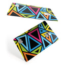 Vivid Retro Overlap - Premium Protective Decal Skin-Kit for the Apple Credit Card