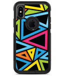 Vivid Retro Overlap - iPhone X OtterBox Case & Skin Kits