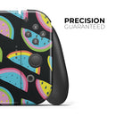 Vivid Retro Watermelon Slices // Skin Decal Wrap Kit for Nintendo Switch Console & Dock, Joy-Cons, Pro Controller, Lite, 3DS XL, 2DS XL, DSi, or Wii - Vinyl Skin Wrap for Nintendo Switch 2, OLED, Lite, Pro Controller, Wii & Classic Handhelds