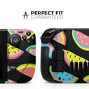Vivid Retro Watermelon Slices // Full Body Skin Decal Wrap Kit for the Steam Deck handheld gaming computer