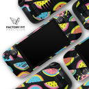 Vivid Retro Watermelon Slices // Full Body Skin Decal Wrap Kit for the Steam Deck handheld gaming computer