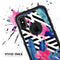 Vivid Tropical Chevron Floral v2 - Skin Kit for the iPhone OtterBox Cases