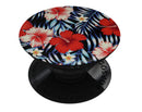 Vivid Tropical Red Floral v1 - Skin Kit for PopSockets and other Smartphone Extendable Grips & Stands