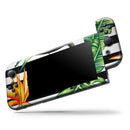 Vivid Tropical Stripe Floral v1 // Skin Decal Wrap Kit for Nintendo Switch Console & Dock, Joy-Cons, Pro Controller, Lite, 3DS XL, 2DS XL, DSi, or Wii - Vinyl Skin Wrap for Nintendo Switch 2, OLED, Lite, Pro Controller, Wii & Classic Handhelds