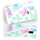 Vivid Vector Butterflies - Premium Protective Decal Skin-Kit for the Apple Credit Card