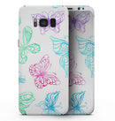 Vivid Vector Butterflies - Samsung Galaxy S8 Full-Body Skin Kit