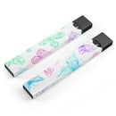 Vivid Vector Butterflies - Premium Decal Protective Skin-Wrap Sticker compatible with the Juul Labs vaping device