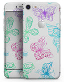 Vivid Vector Butterflies - Skin-kit for the iPhone 8 or 8 Plus