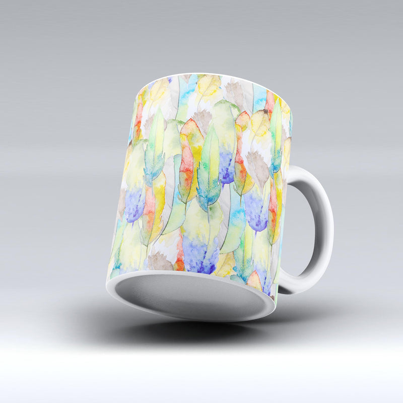 The-Vivid-Watercolor-Feather-Overlay-ink-fuzed-Ceramic-Coffee-Mug