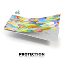 Vivid Watercolor Feather Overlay - Premium Protective Decal Skin-Kit for the Apple Credit Card