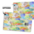 Vivid Watercolor Feather Overlay - Premium Protective Decal Skin-Kit for the Apple Credit Card