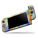 Vivid Watercolor Feather Overlay // Skin Decal Wrap Kit for Nintendo Switch Console & Dock, Joy-Cons, Pro Controller, Lite, 3DS XL, 2DS XL, DSi, or Wii - Vinyl Skin Wrap for Nintendo Switch 2, OLED, Lite, Pro Controller, Wii & Classic Handhelds